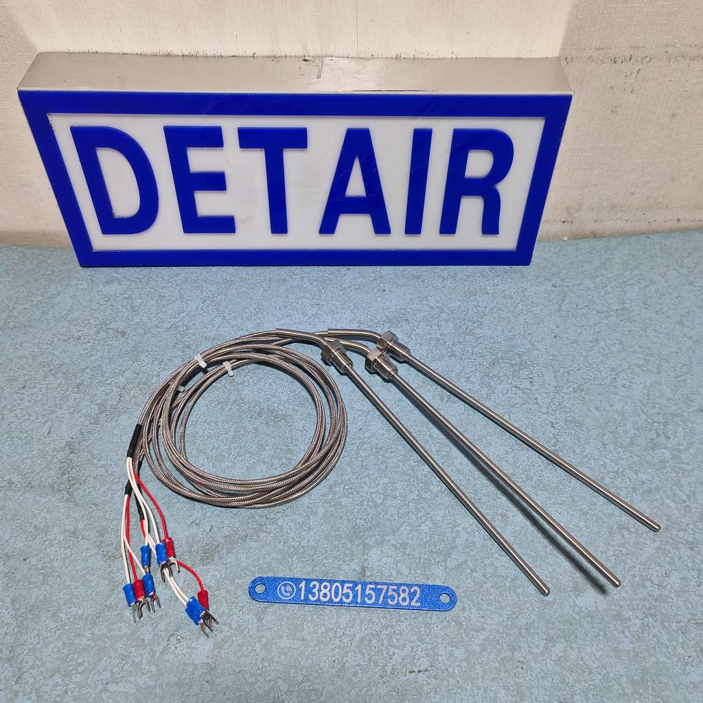 WZPK铠装热电阻WRNK铠装热电偶,螺纹连接可弯曲不锈钢保护管热电阻